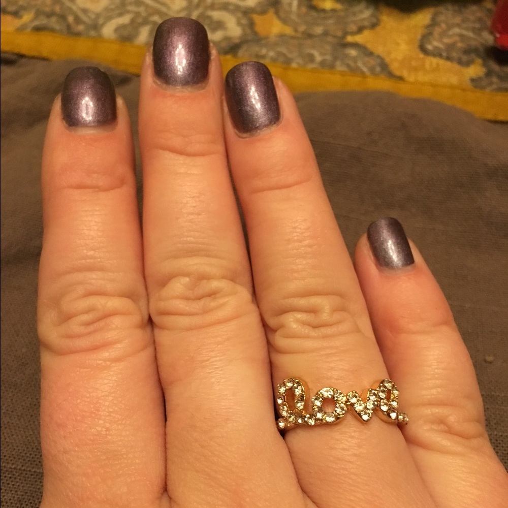 Stunning Love ring by T&J Designs